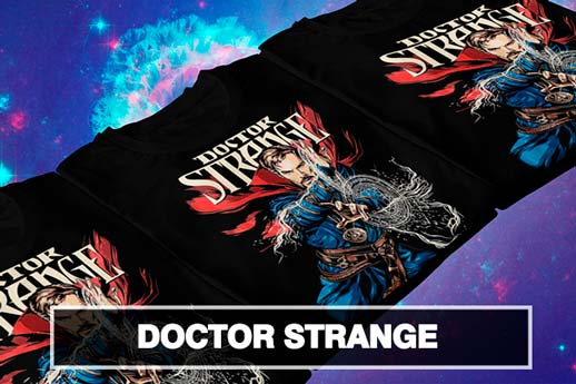 Camisetas Docor Strange Marvel